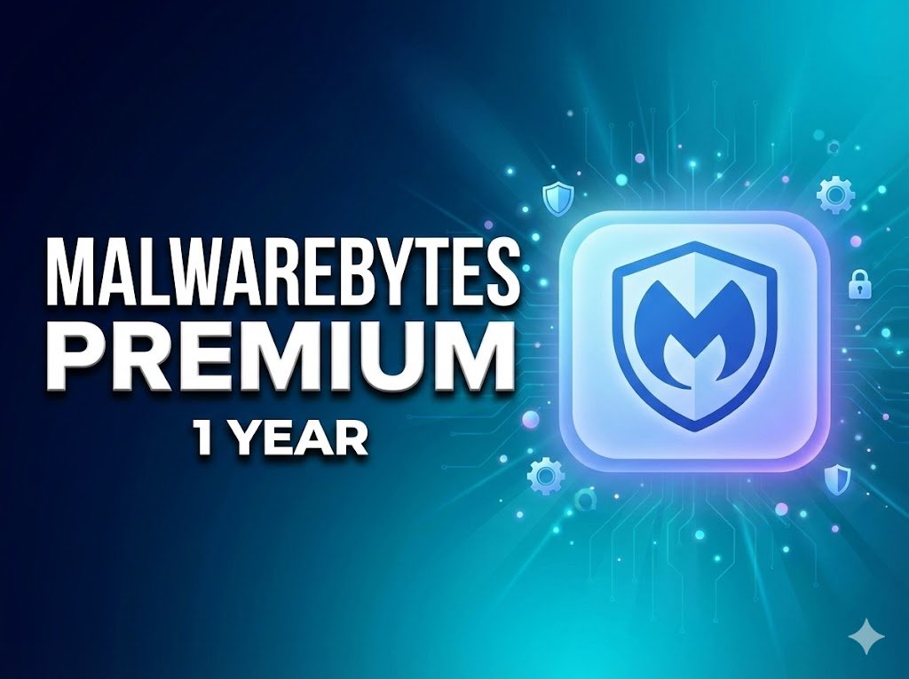 Malwarebytes Premium – 1 Year Official Subscription (Personal Email Activation)